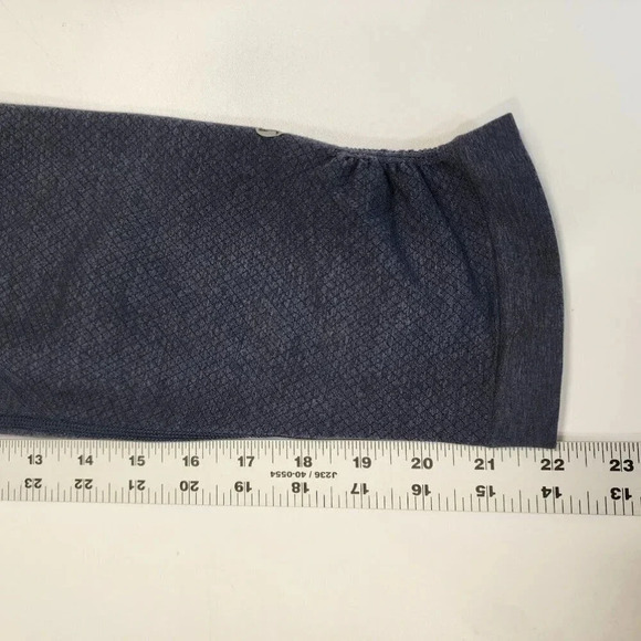 Lululemon Seamlessly‎ Street Crop Legging in Cadet Blue Women's Size 8 - Picture 11 of 11